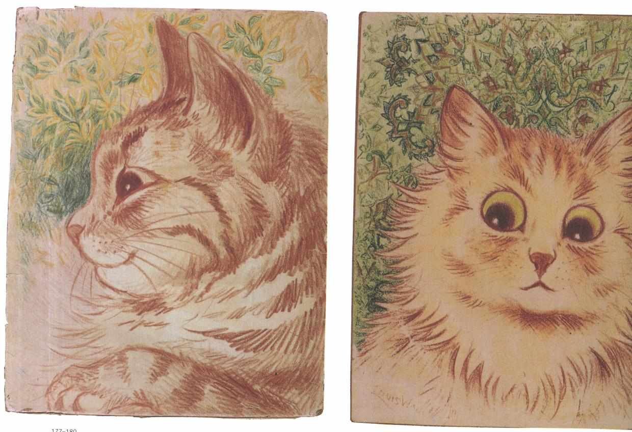 Katten door Louis Wain
