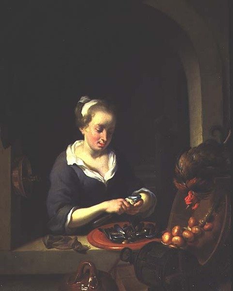 De Keukenmeid door Louis de Moni