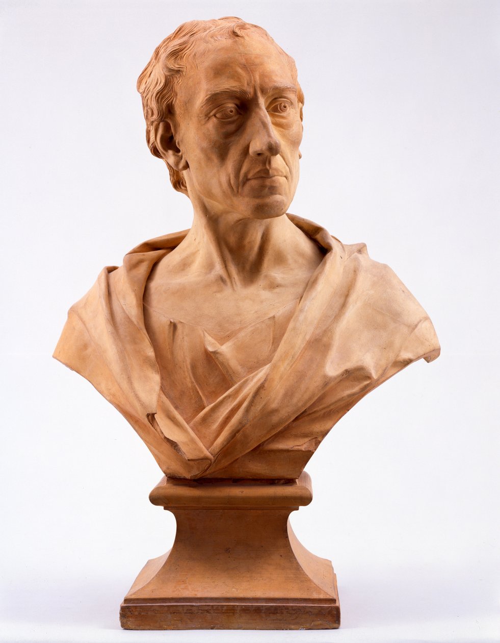 Alexander Pope (terracotta) door Louis Francois Roubillac
