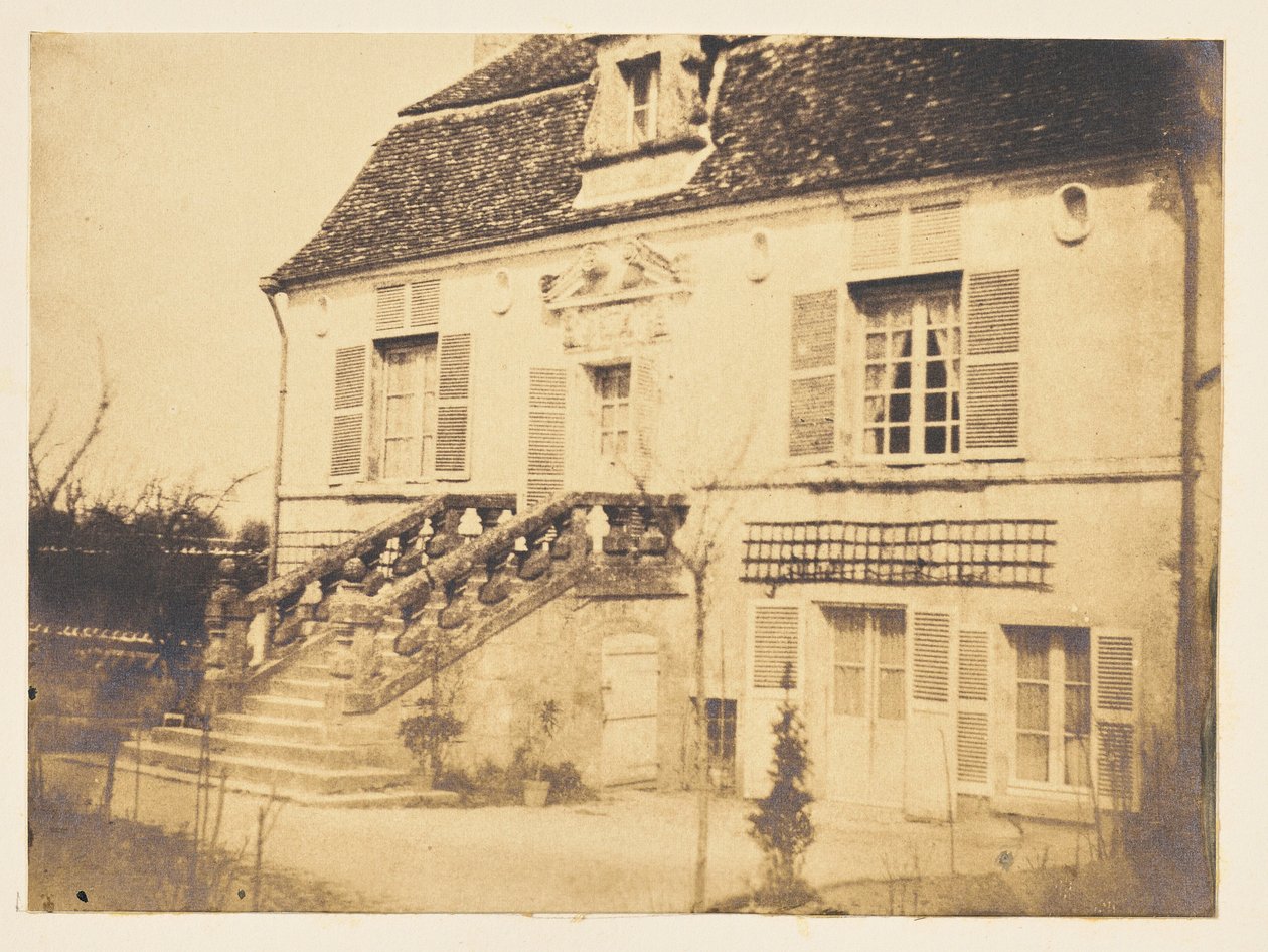 [Huis in een park]. door Louis Alphonse Davanne