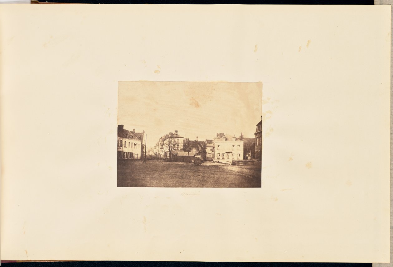 Marché door Louis Alphonse Davanne