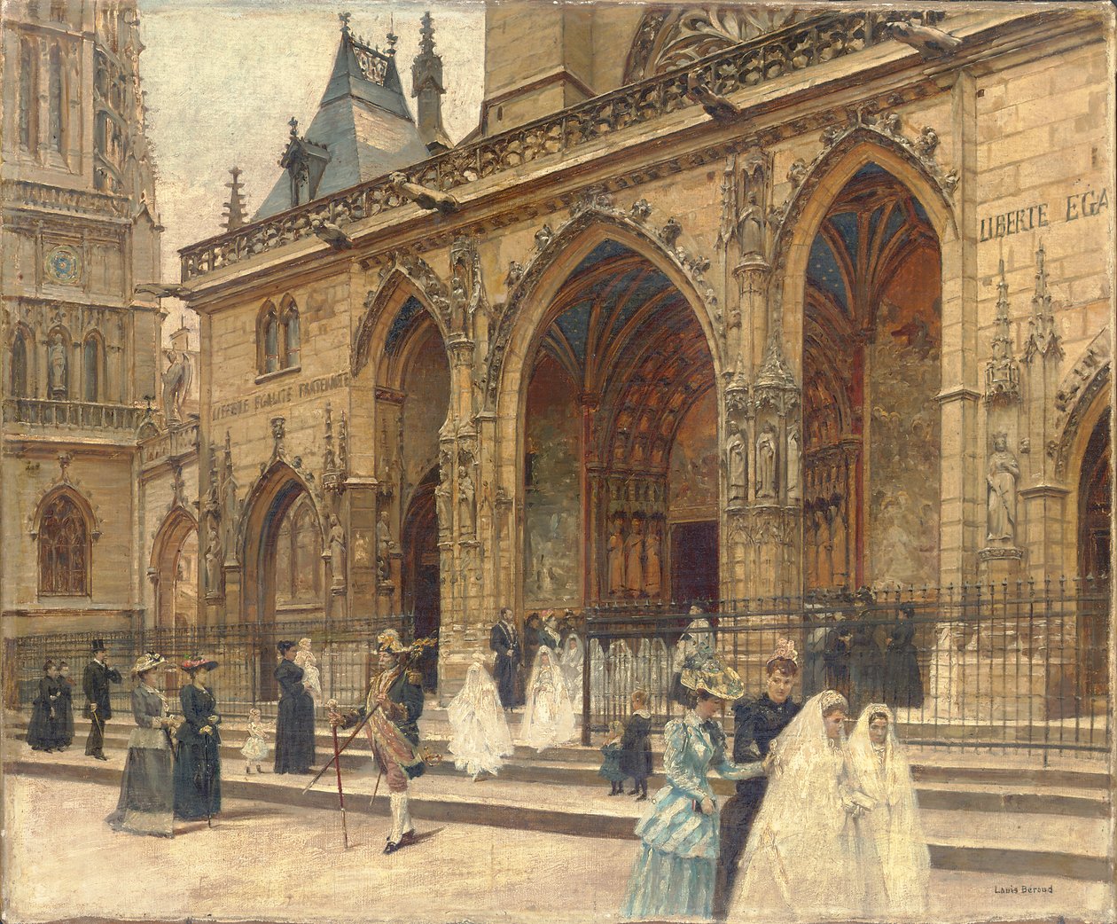 Eerste Communie door Louis Beroud