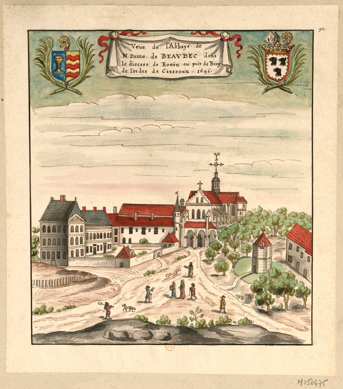 Beaubec door Louis Boudan