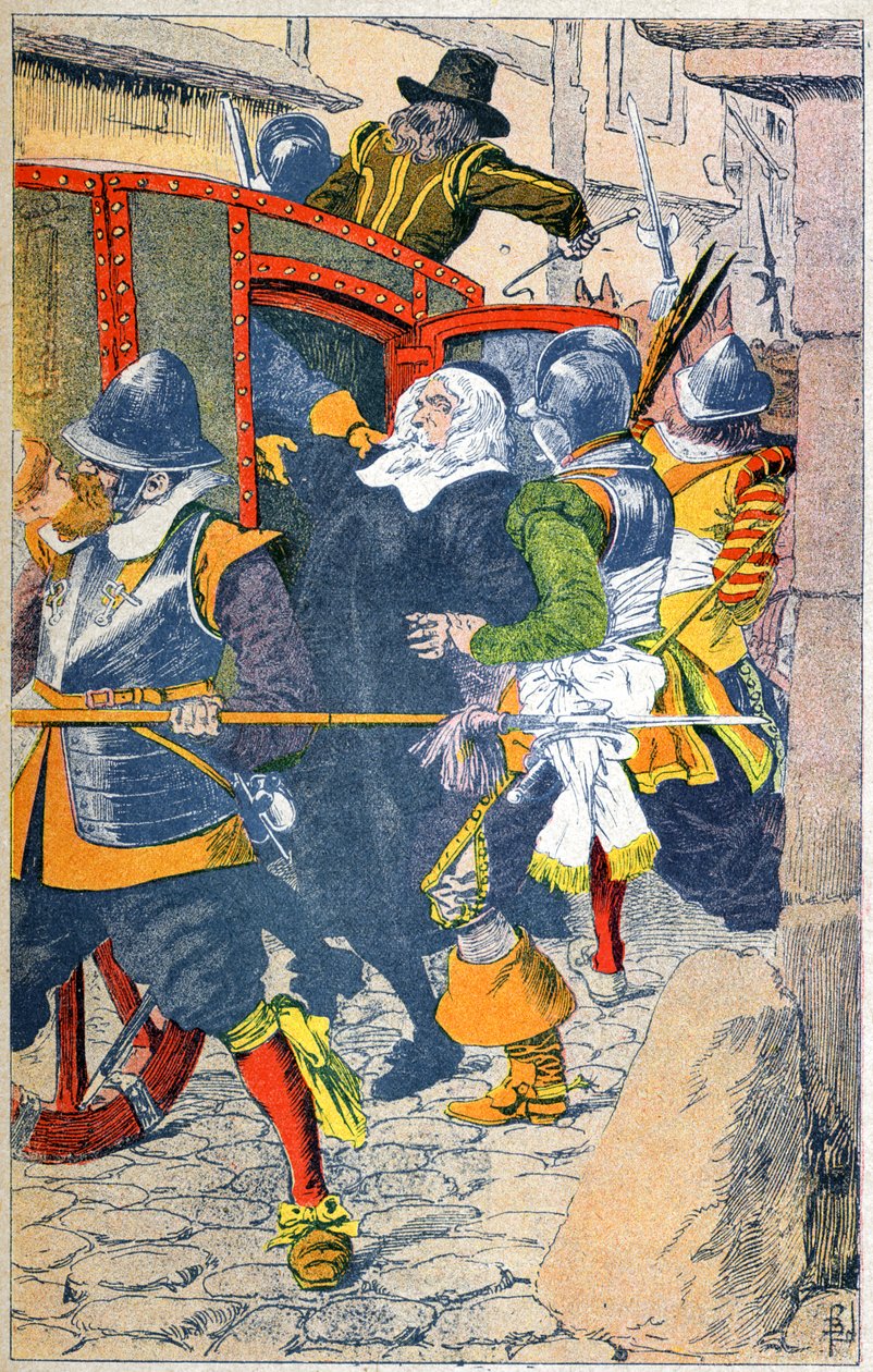 La Fronde: Pierre Broussel door Louis Charles Bombled
