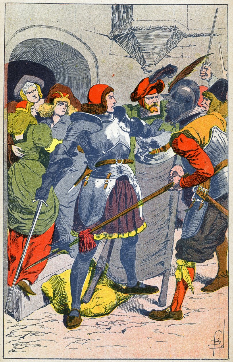 De Ridder Bayard door Louis Charles Bombled