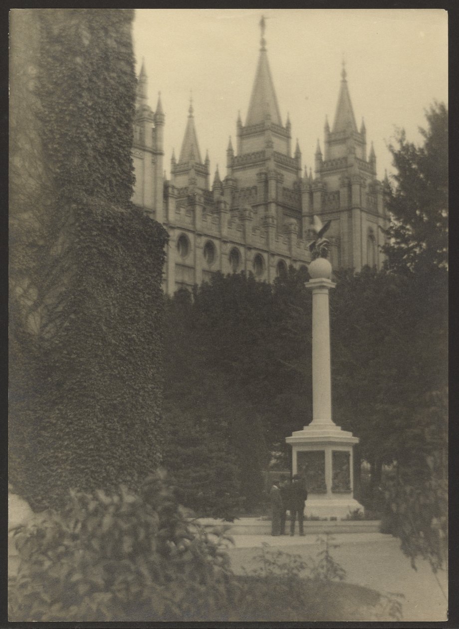 [Cathedral Towers]. door Louis Fleckenstein