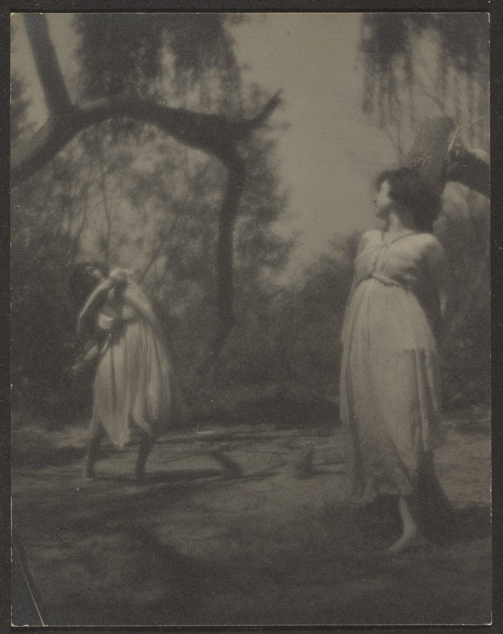 [Dansers in de tuin]. door Louis Fleckenstein