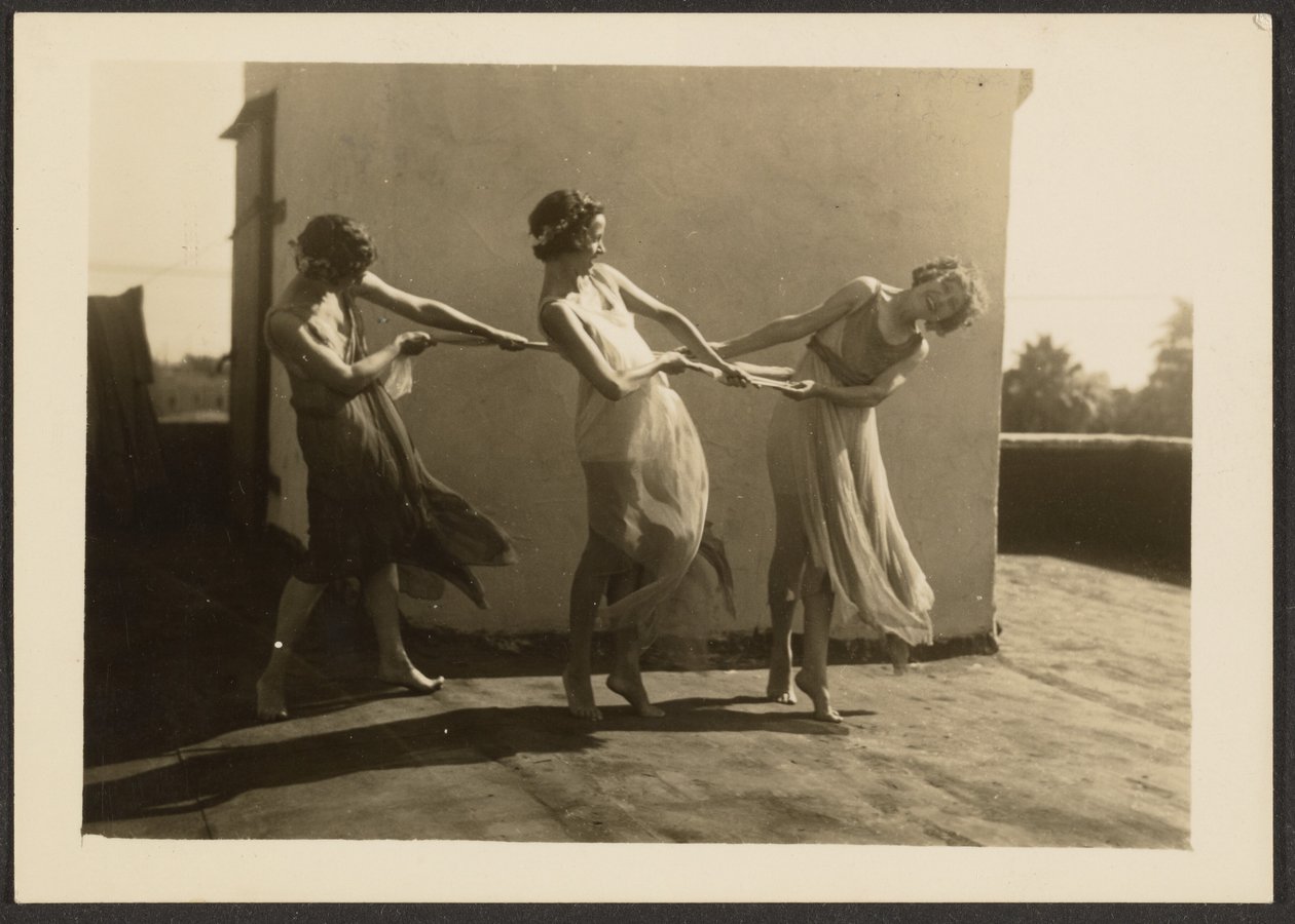 [Dansers op het dak]. door Louis Fleckenstein