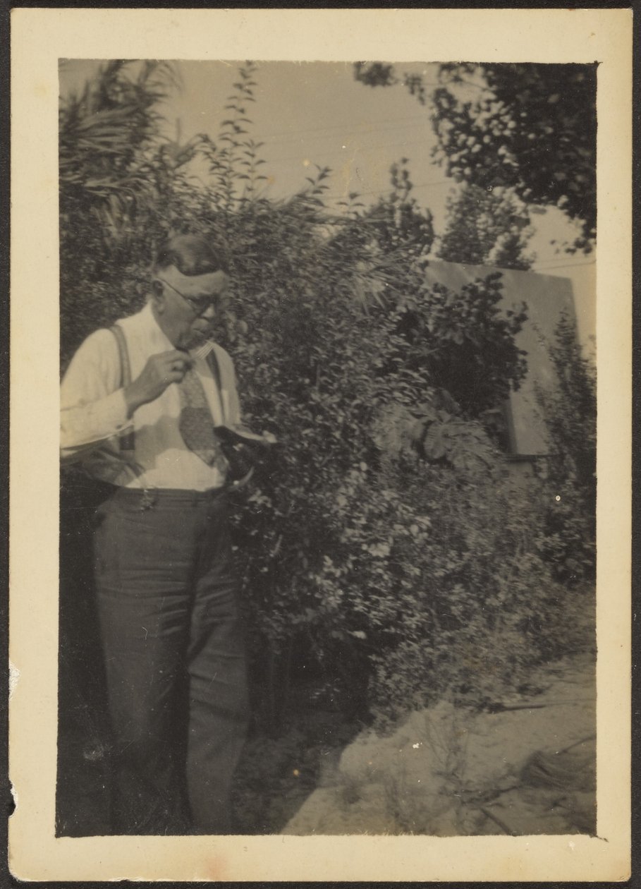 [Fleckenstein Eten in een Tuin]. door Louis Fleckenstein