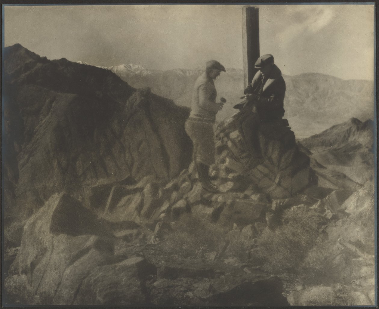 Monument Peak - Death Valley door Louis Fleckenstein