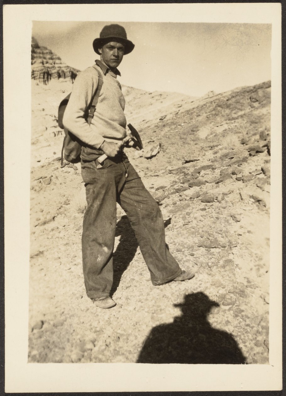 [Bergbeklimmer]. door Louis Fleckenstein