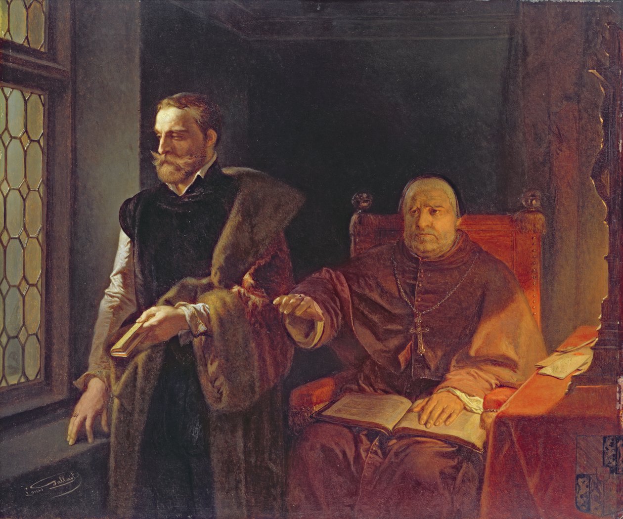 Egmonts laatste uur, na 1848 door Louis Gallait