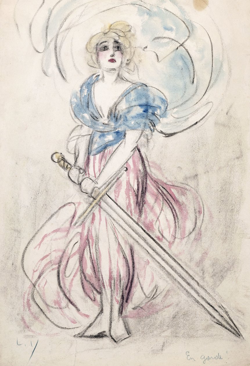 En Garde! door Louis Icart