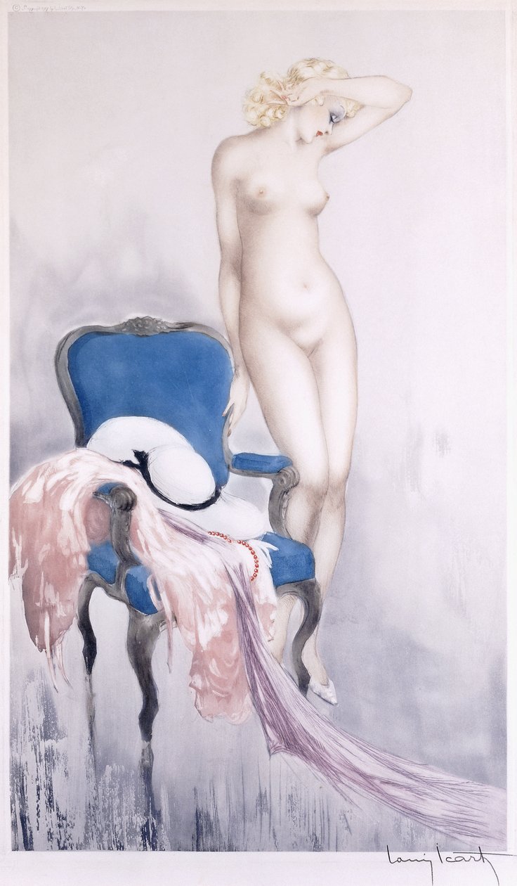 Mooi model door Louis Icart