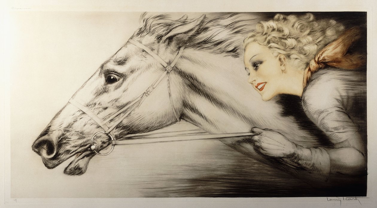 Volbloeden door Louis Icart