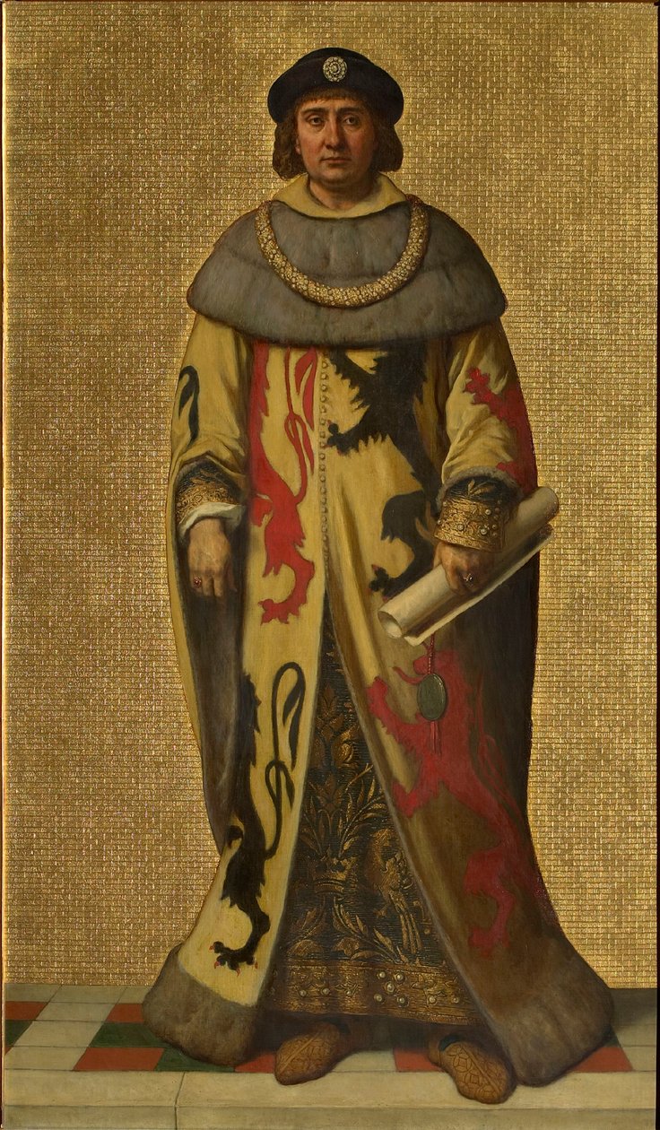 Willem de Goede, 1872-1877 door Louis Joseph Gallait