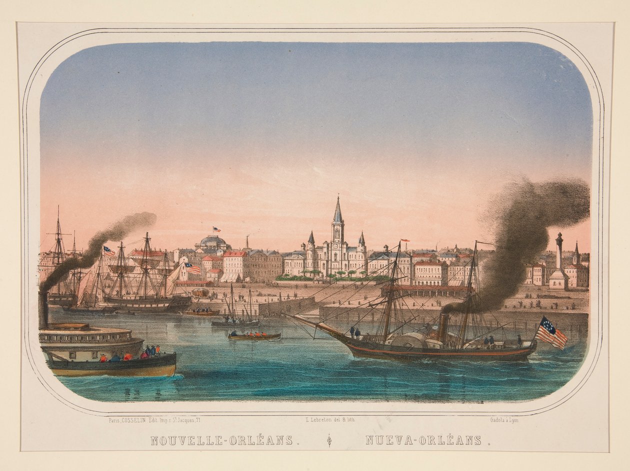 Nieuw-Orleans door Louis Le Breton