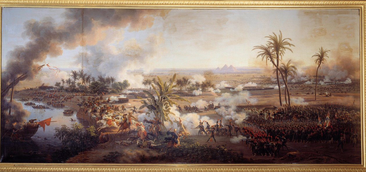 De Slag bij de Piramides, 21 juli door Louis Lejeune