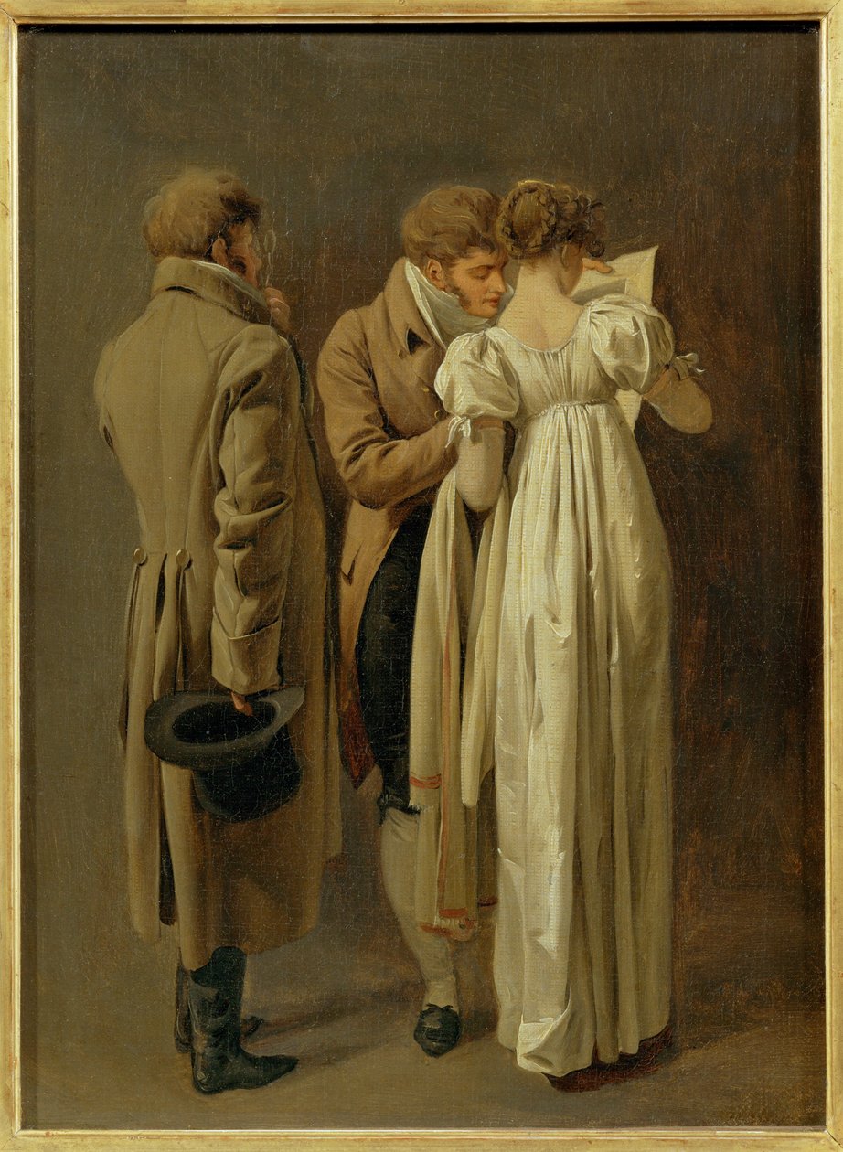 Liefhebbers van prints ... door Louis Leopold Boilly