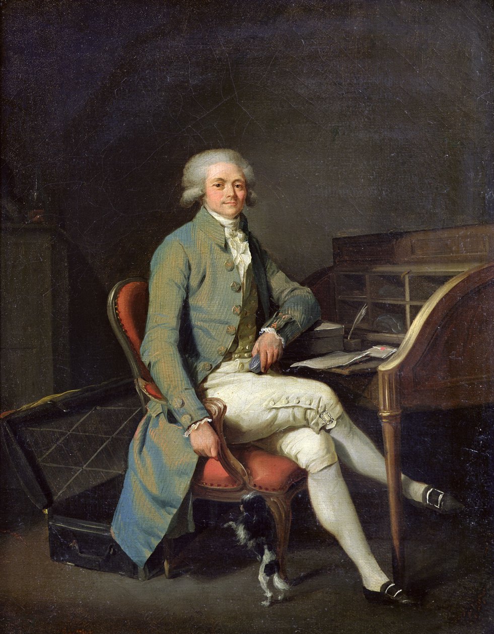 Maximilien de Robespierre (1758-94) door Louis Leopold Boilly