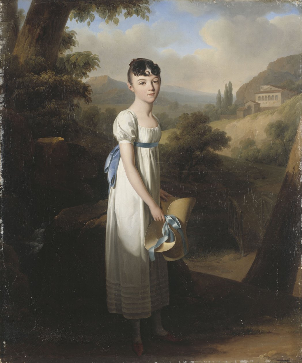 Portret van juffrouw Athénaïs d