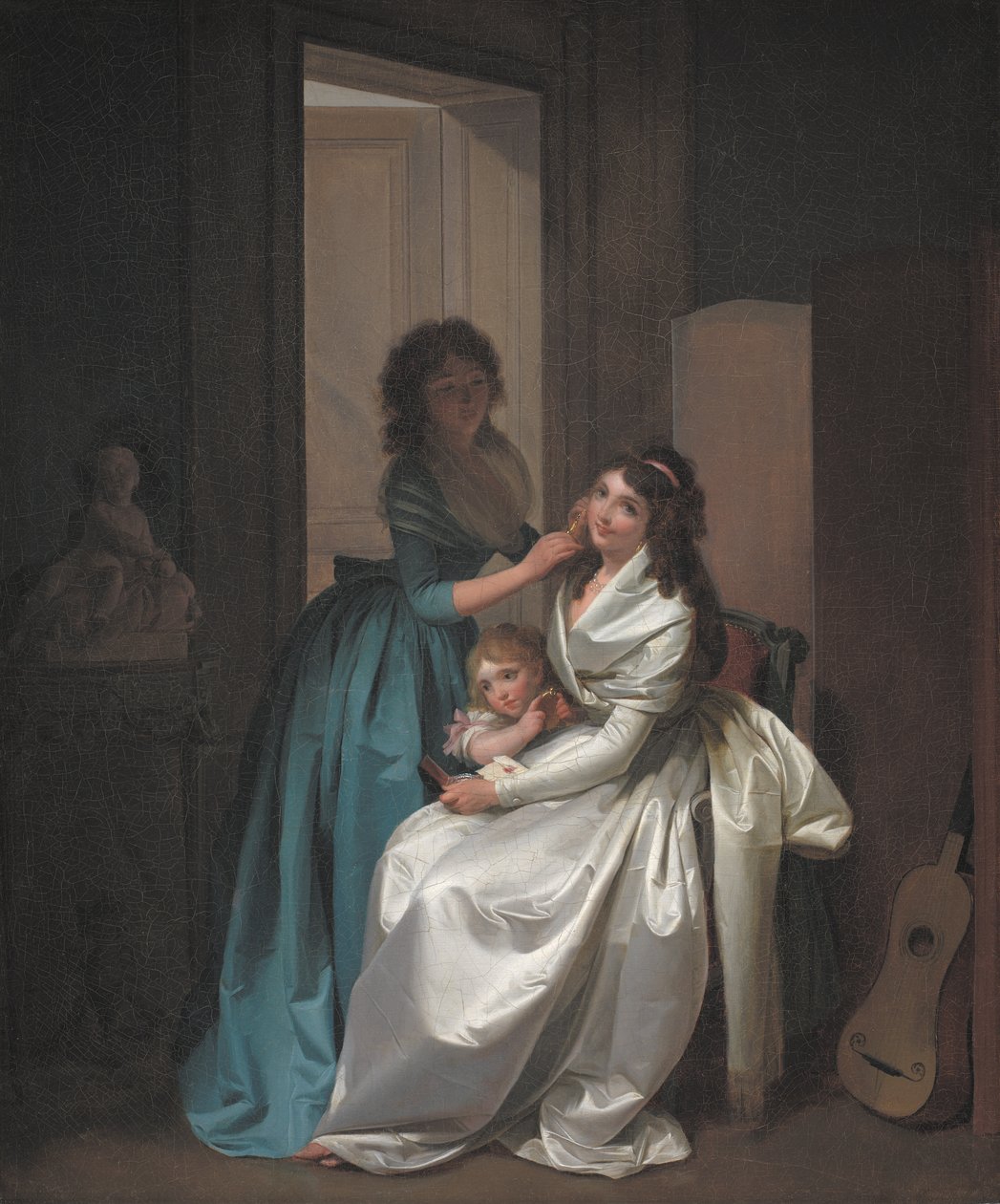 Het Geschenk door Louis Leopold Boilly