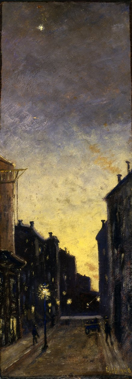 Fifty-Seventh Street door Louis M. Eilshemius