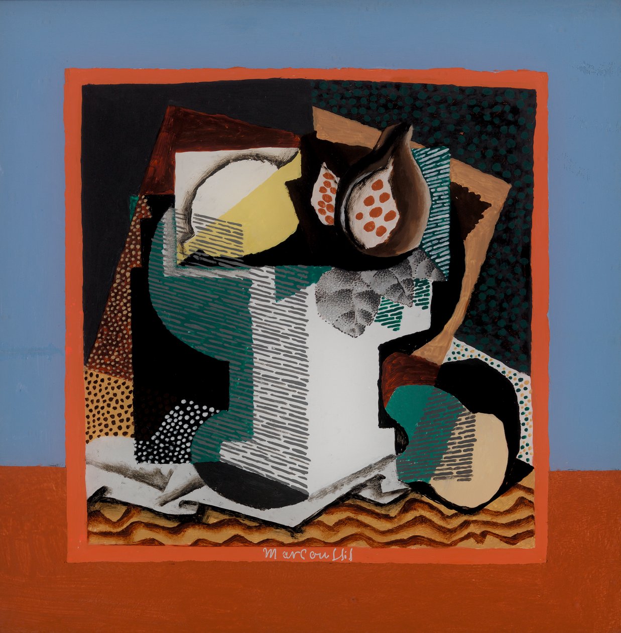 Fruitschaal door Louis Marcoussis