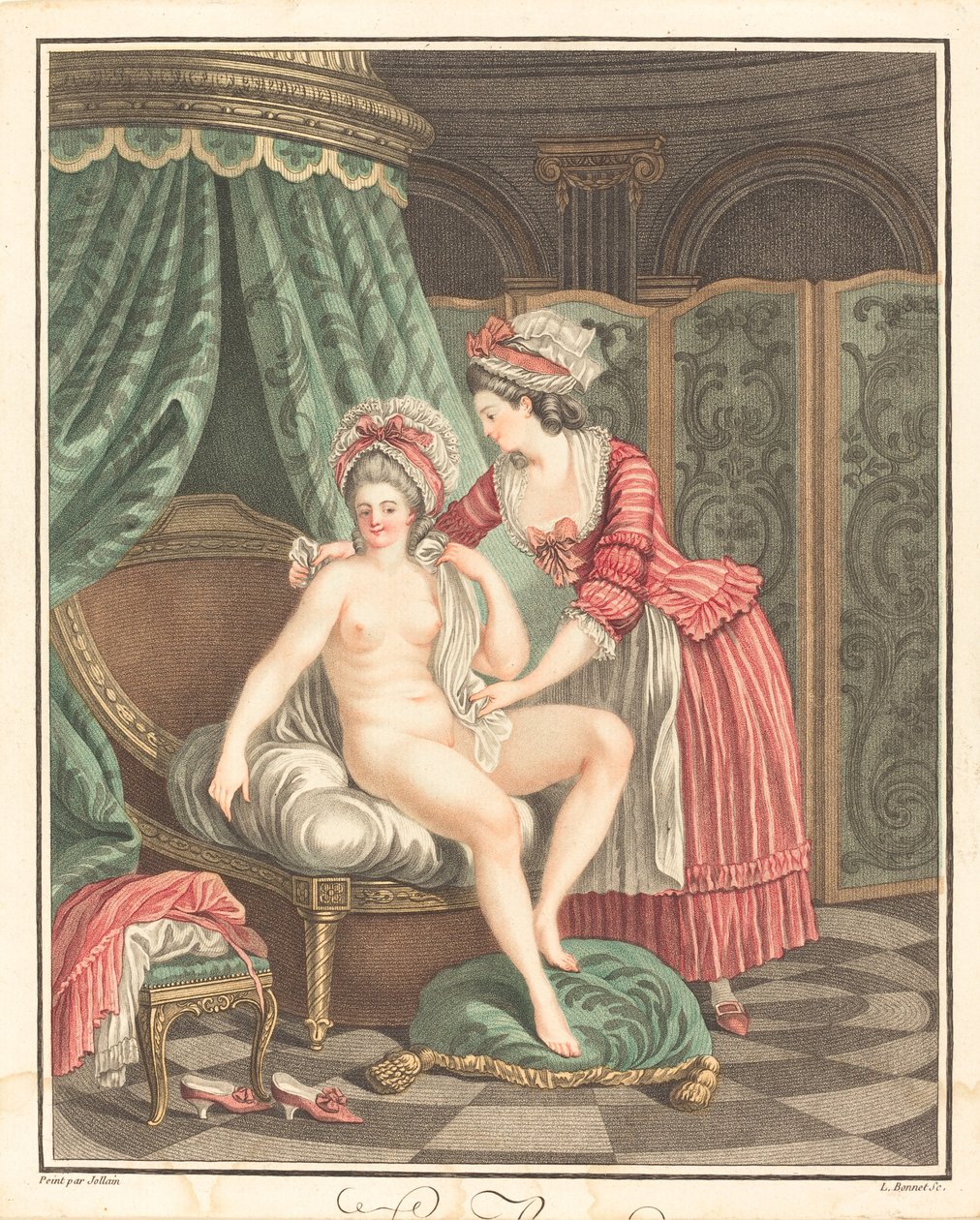 Le Bain door Louis Marin Bonnet