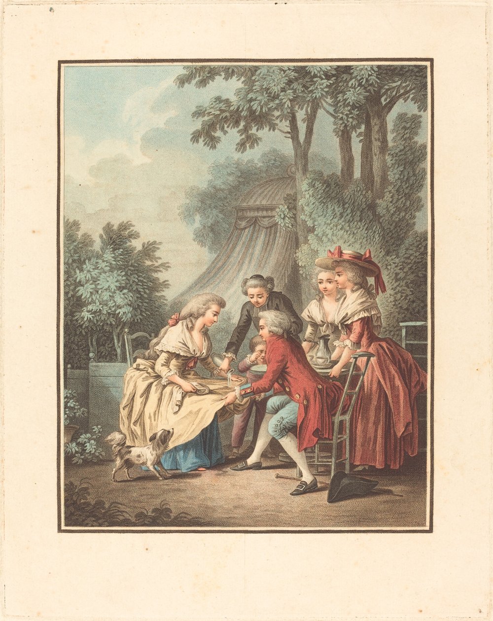 Le Déjeuner door Louis Marin Bonnet