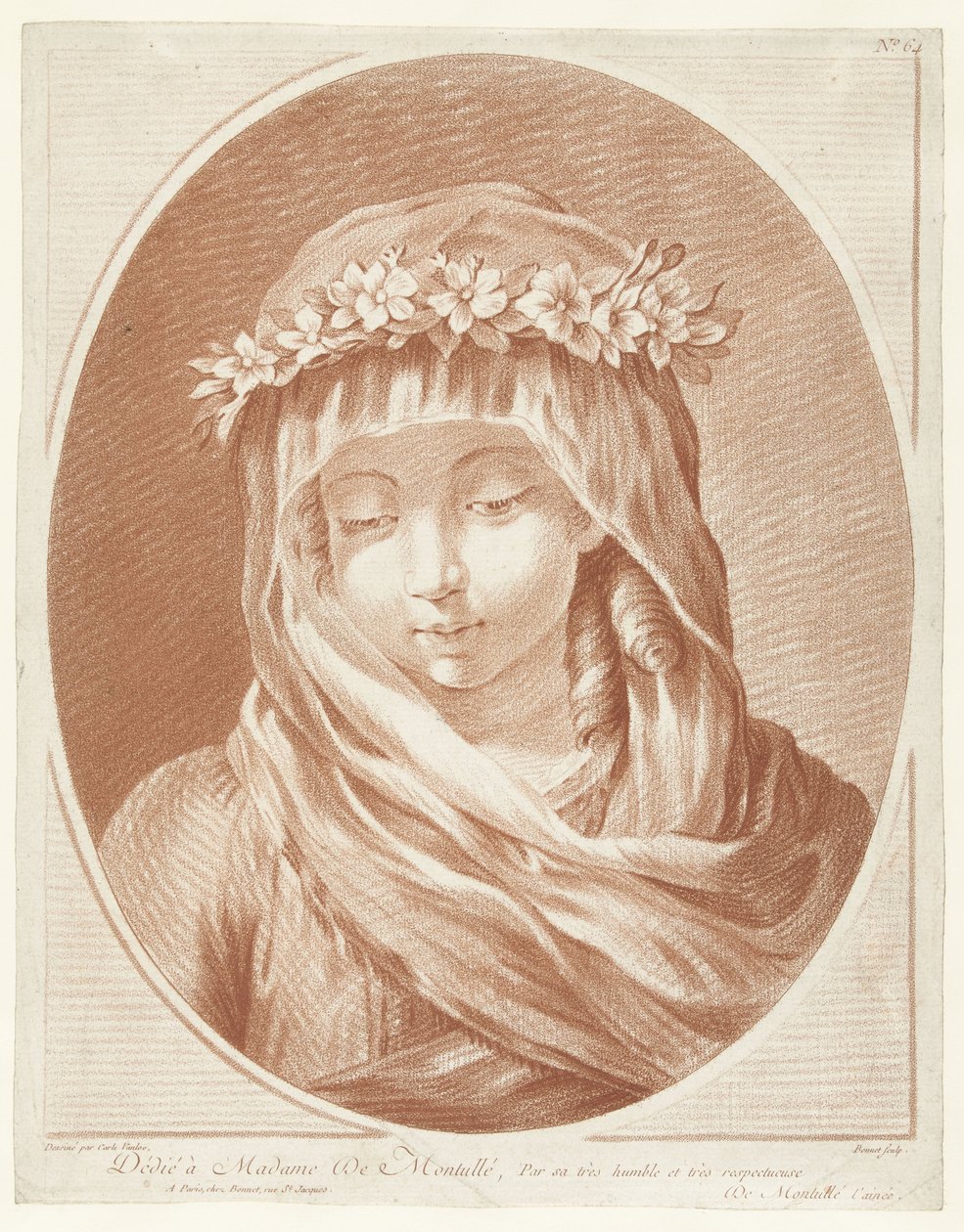 Priesteres door Louis Marin Bonnet