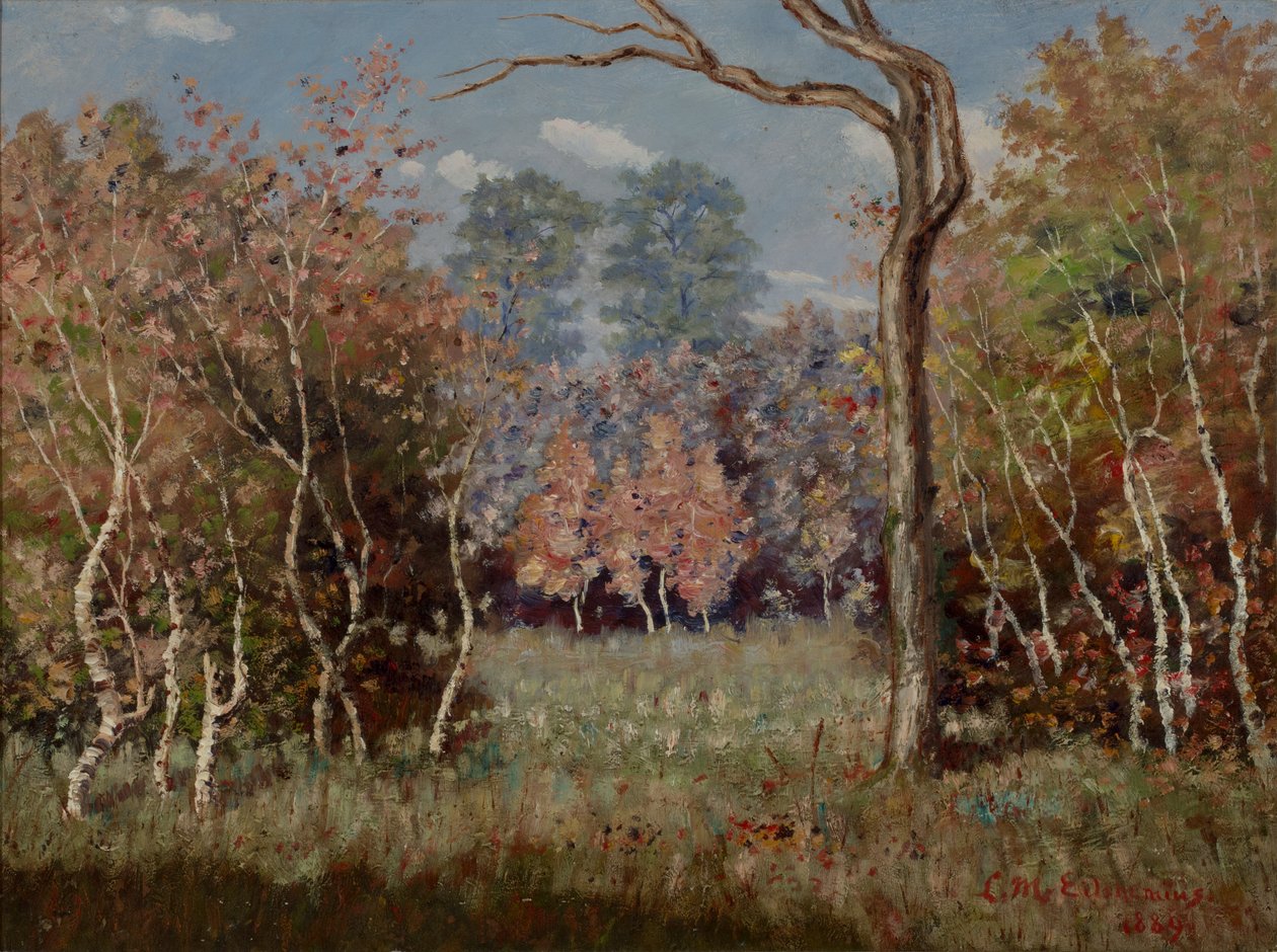 Herfstlandschap door Louis Michel Eilshemius