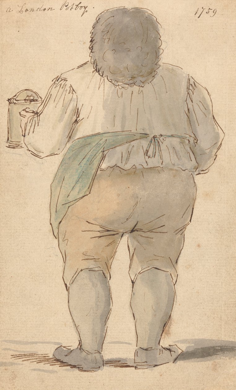 Een Londense Potboy door Louis Philippe Boitard