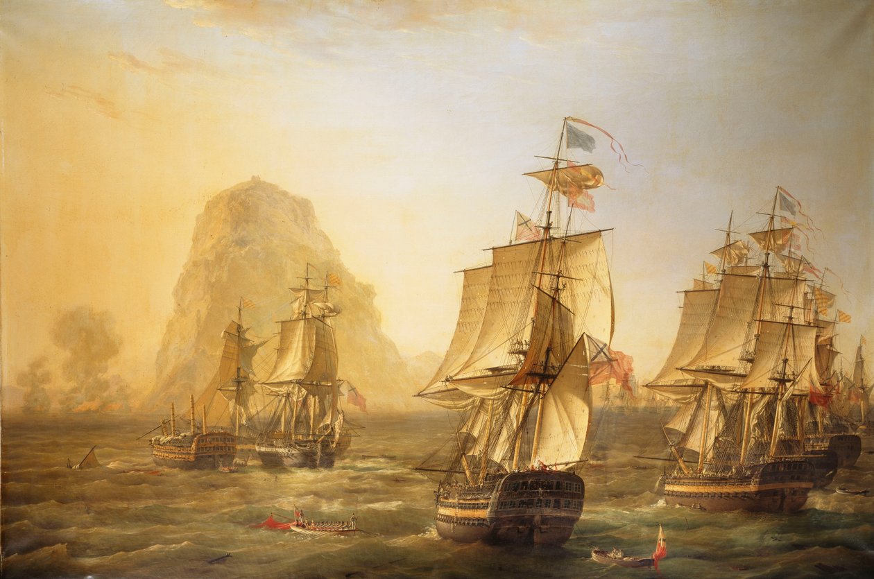 De slag bij Monte-Sancto door Louis Philippe Crepin