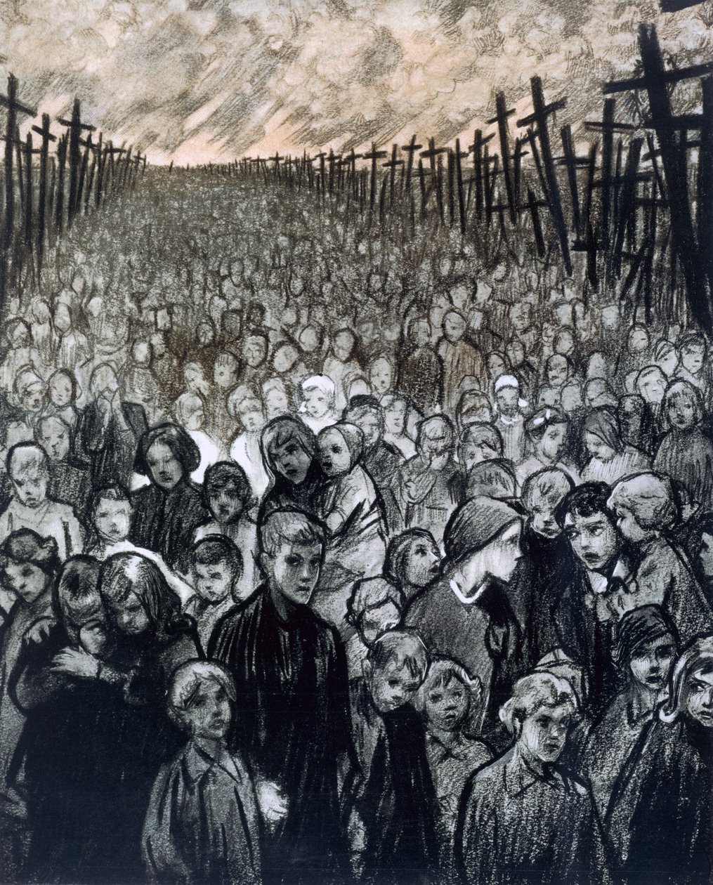 Kreuzland, Kreuzland über Alles, 1916 door Louis Raemaekers