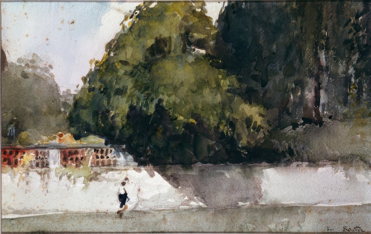 Landschap door Louis Soutter