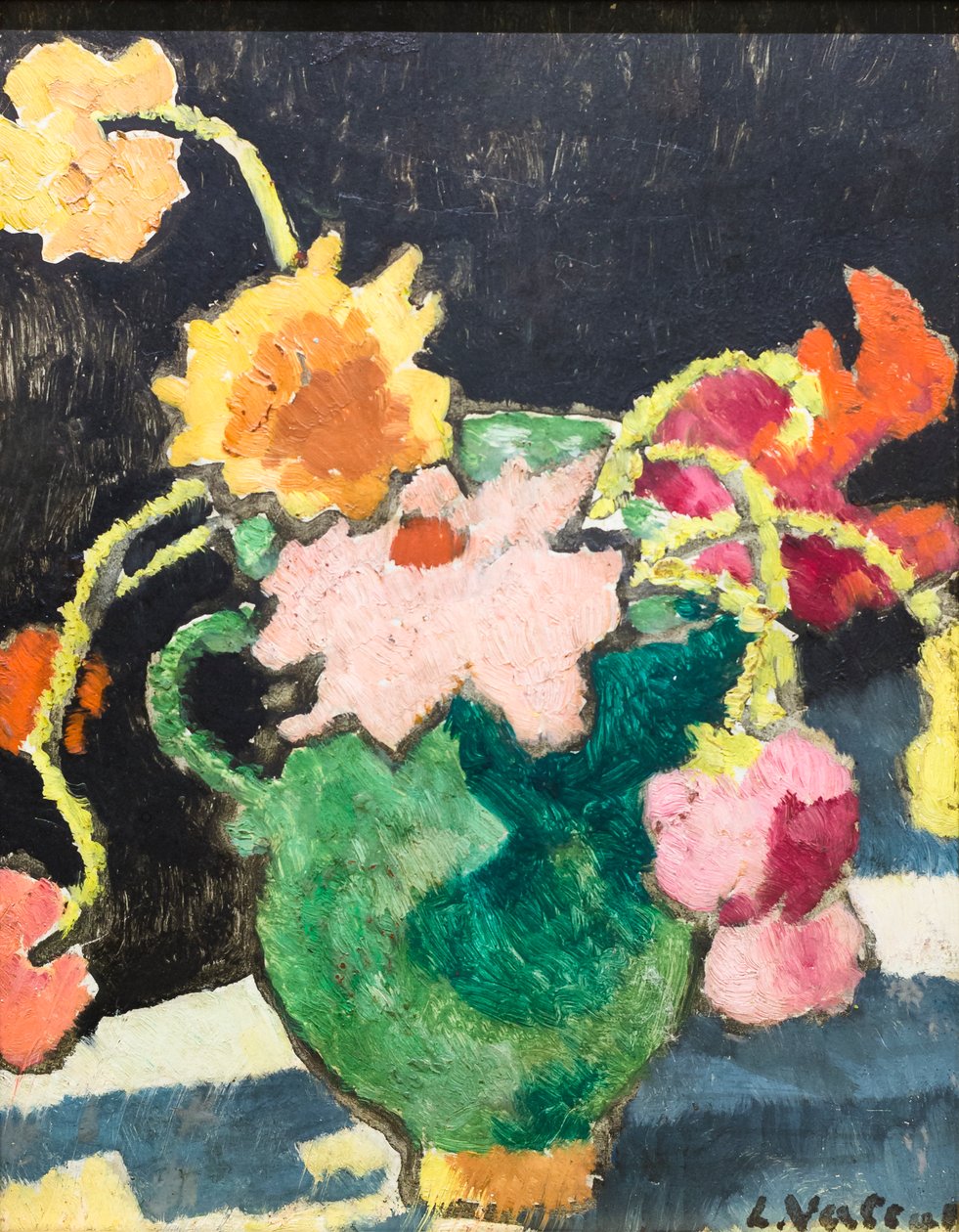 Bloemen, c.1900-1952 door Louis Valtat