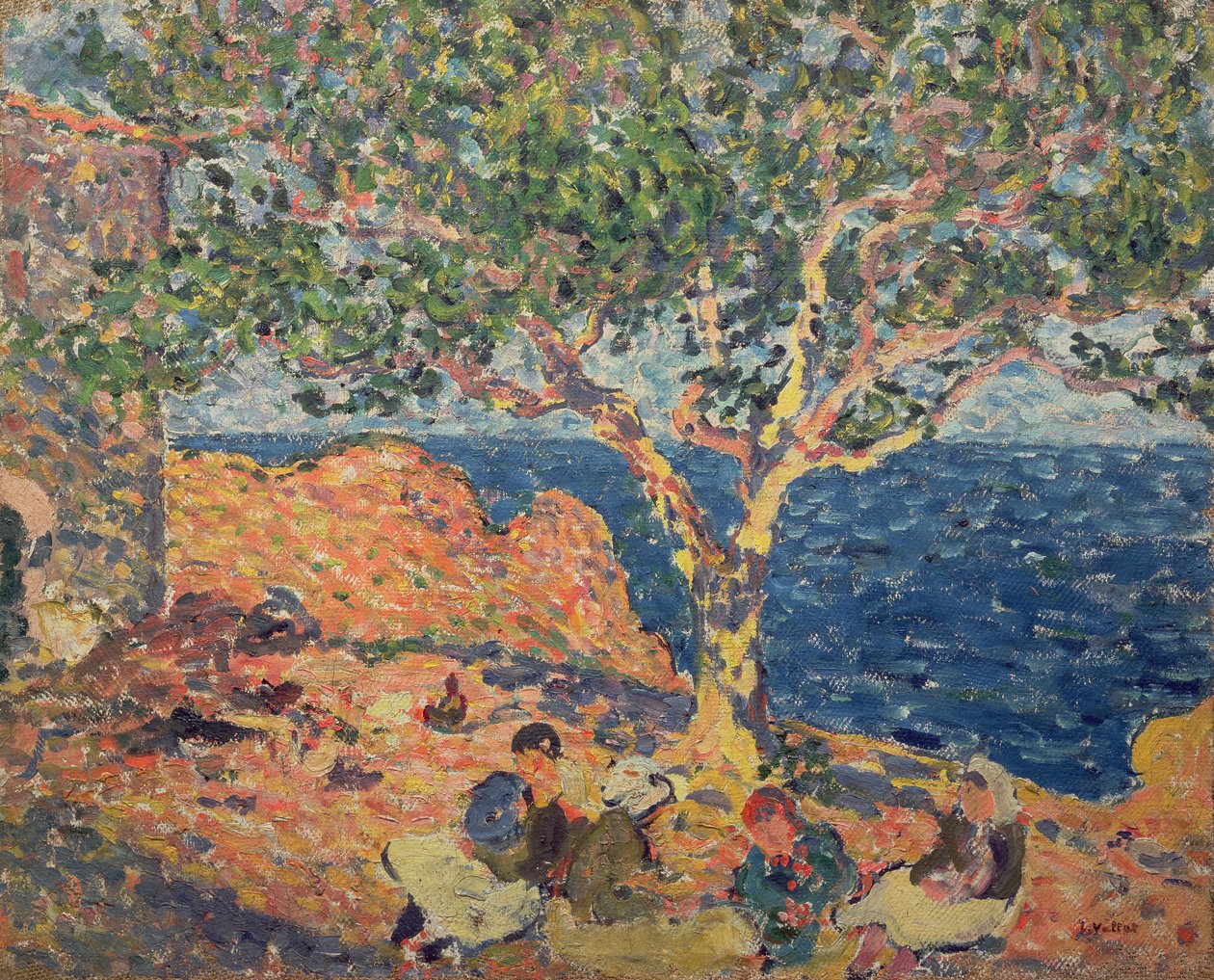 Middellands zeelandschap door Louis Valtat