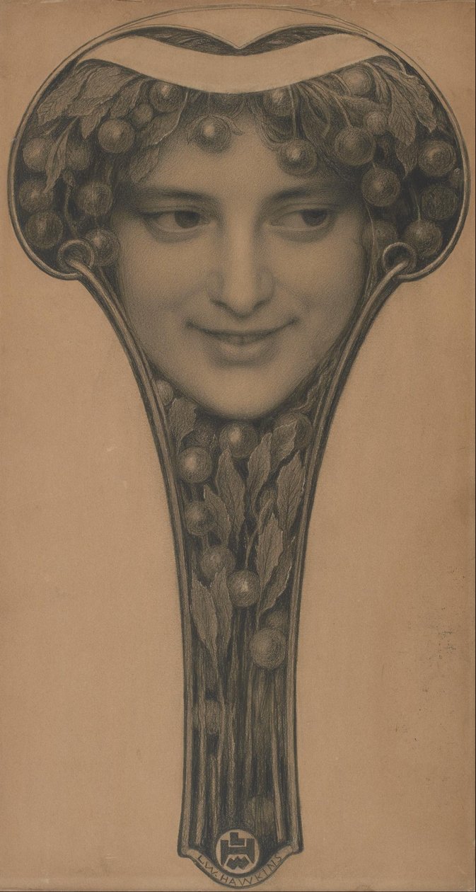 Masker door Louis Welden Hawkins