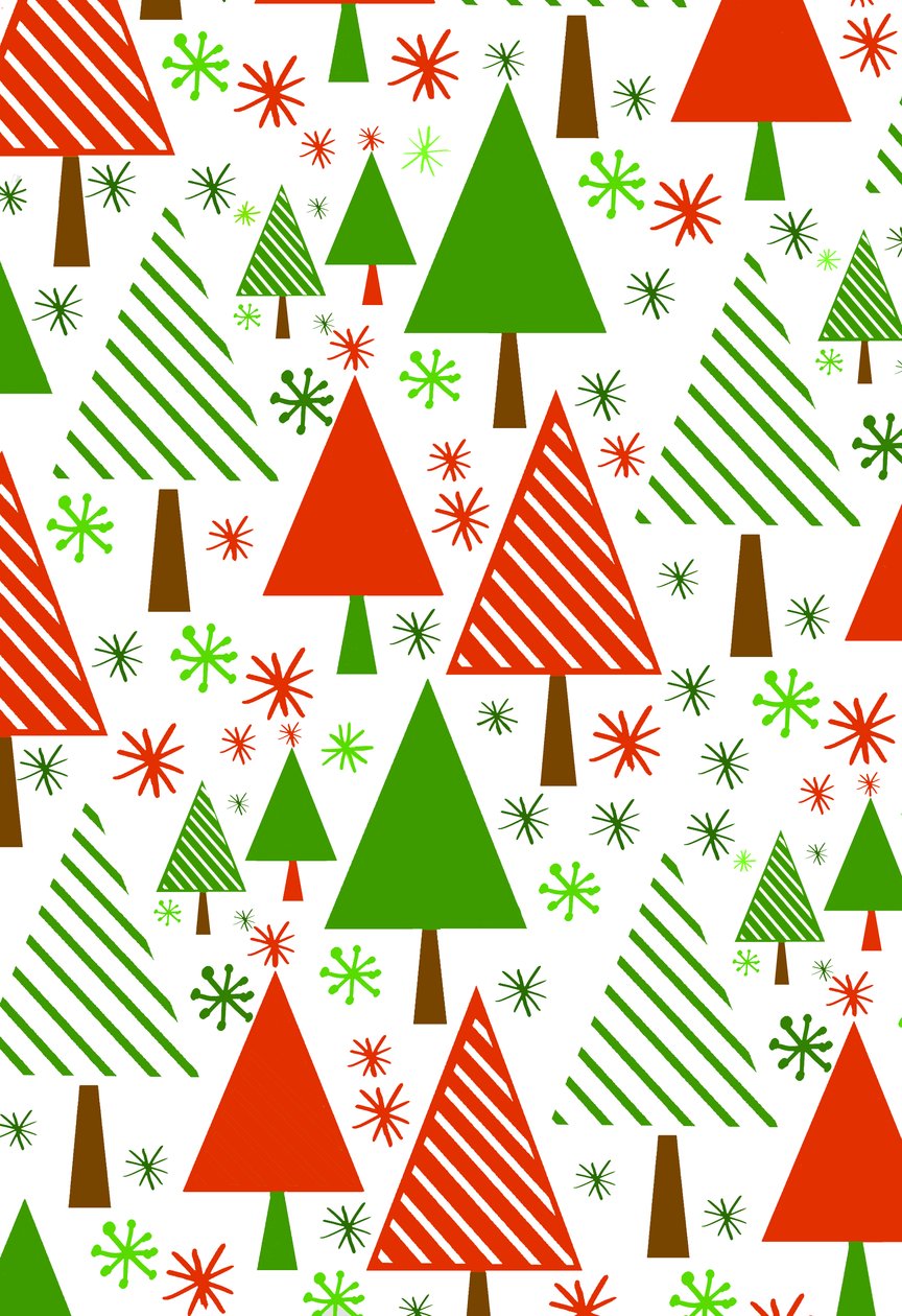 Kerstbomen door Louisa Hereford