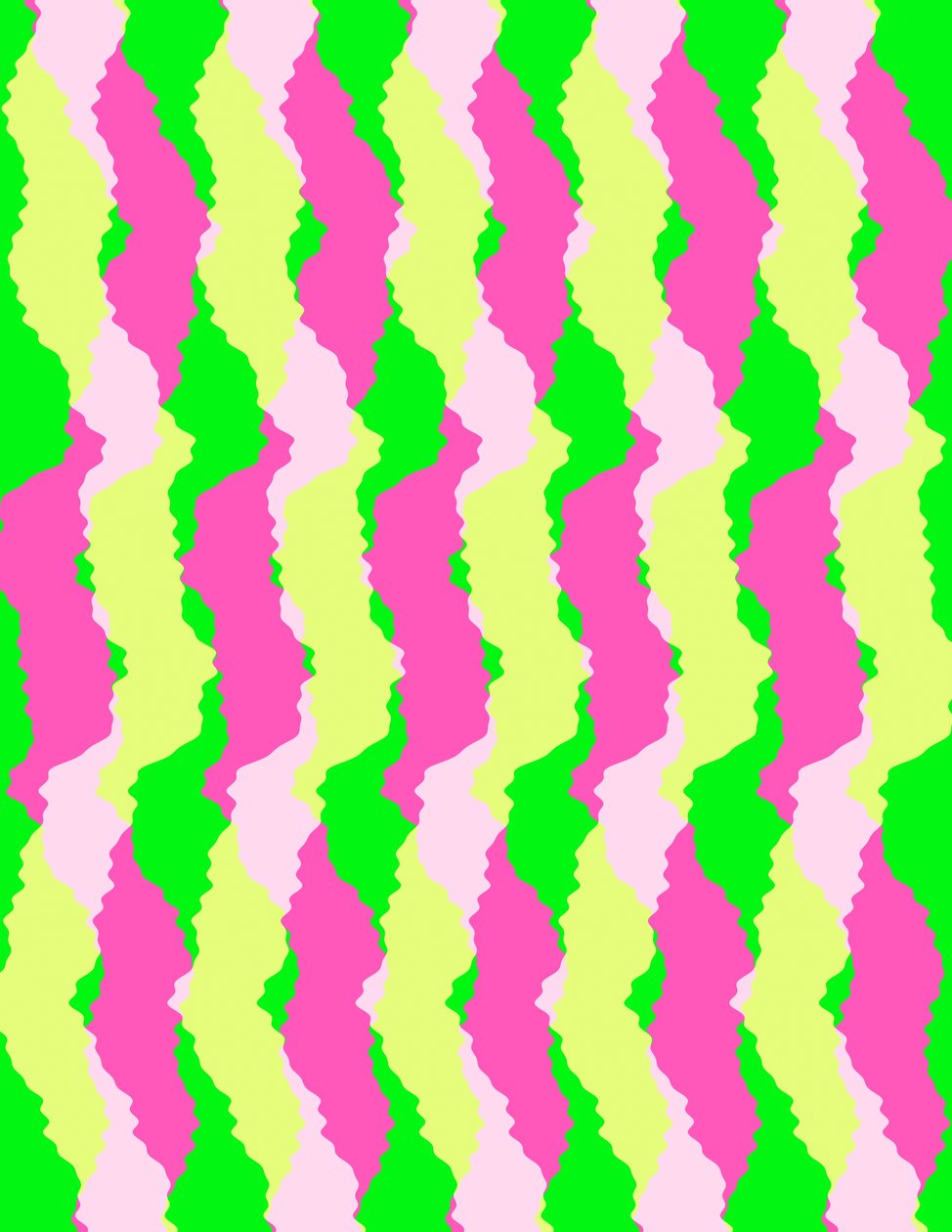 Funky Strepen, 2011 door Louisa Hereford