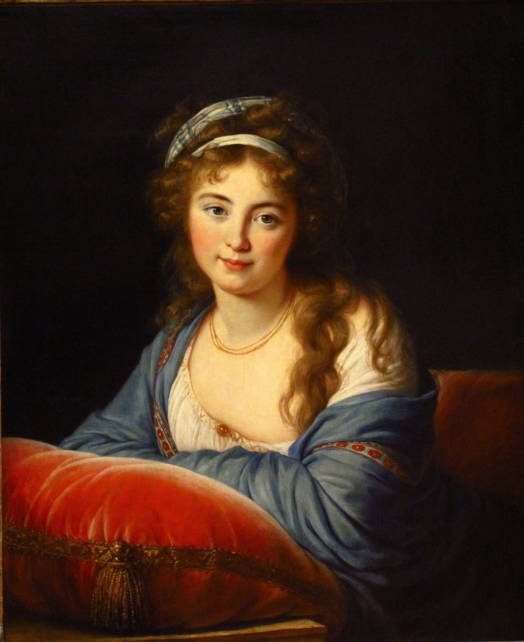 De gravin Skavronskaia door Elisabeth Louise Vigee Lebrun