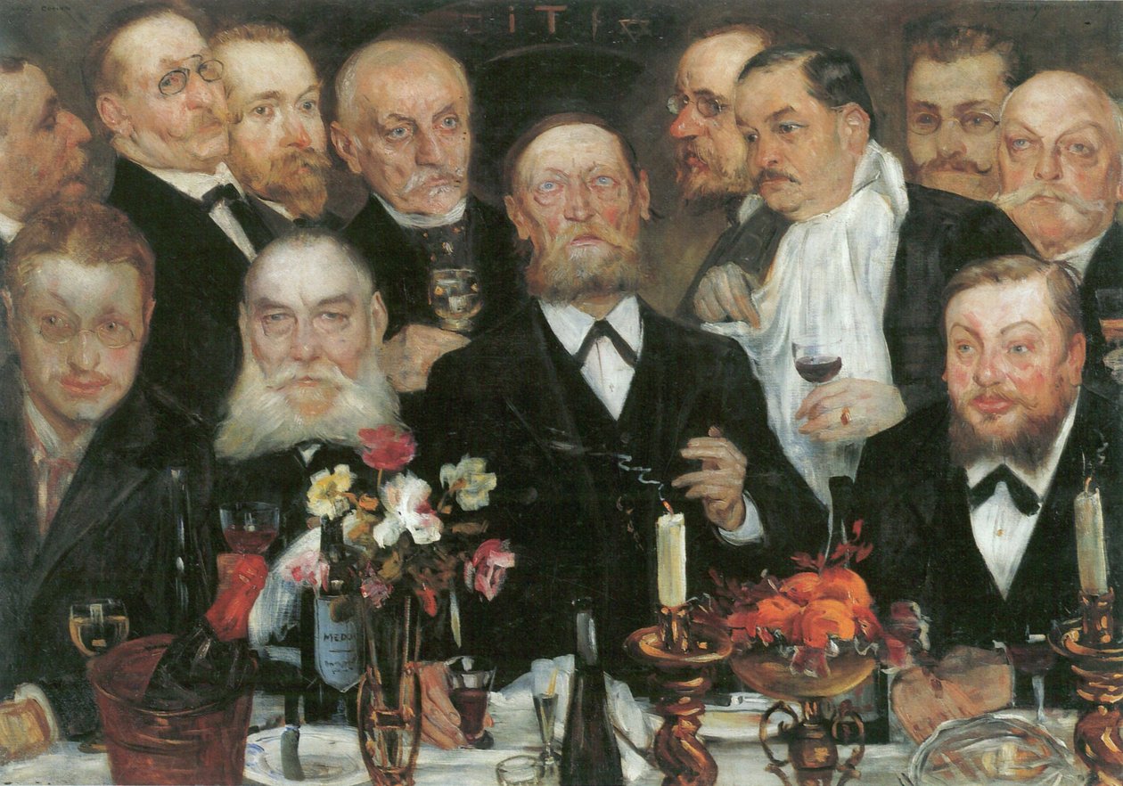 De Logenbroeder door Lovis Corinth