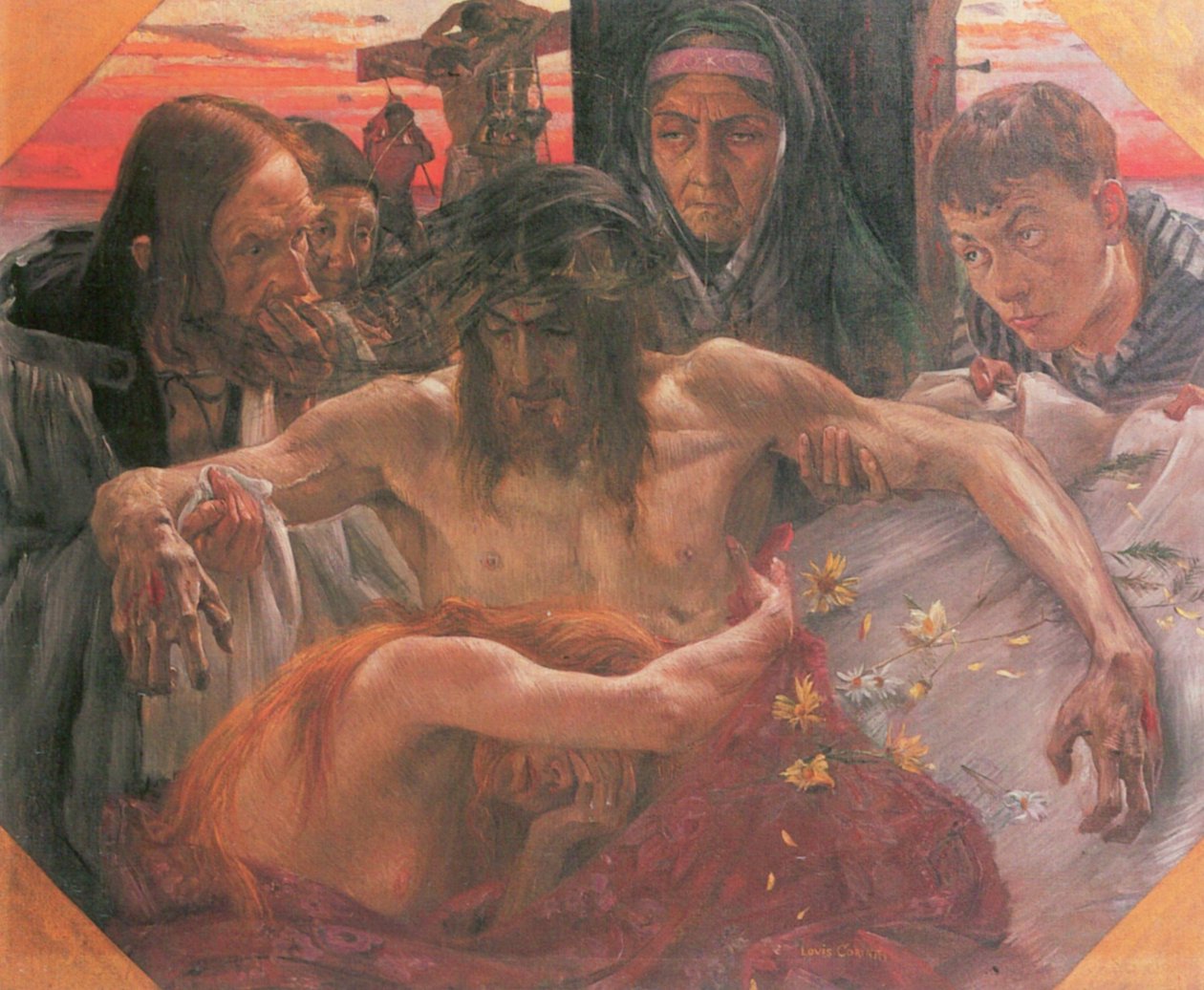 Kruisafneming door Lovis Corinth