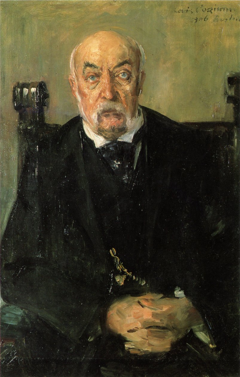 Portret van de Groot-Logemeester Zollner door Lovis Corinth