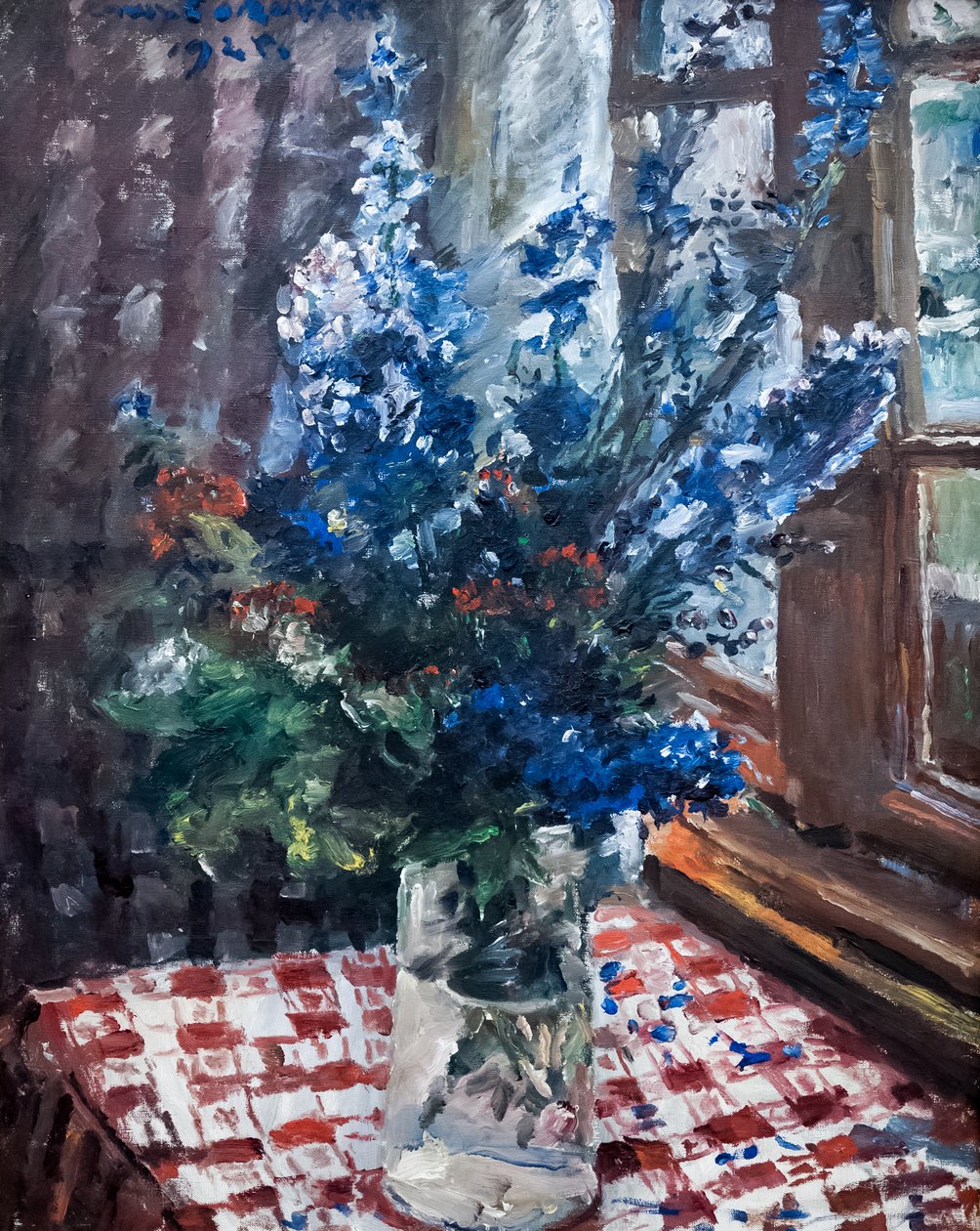Ridderspoor door Lovis Corinth
