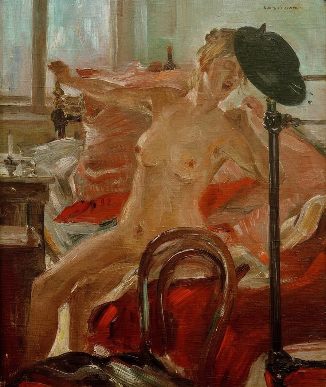 Ochtend door Lovis Corinth