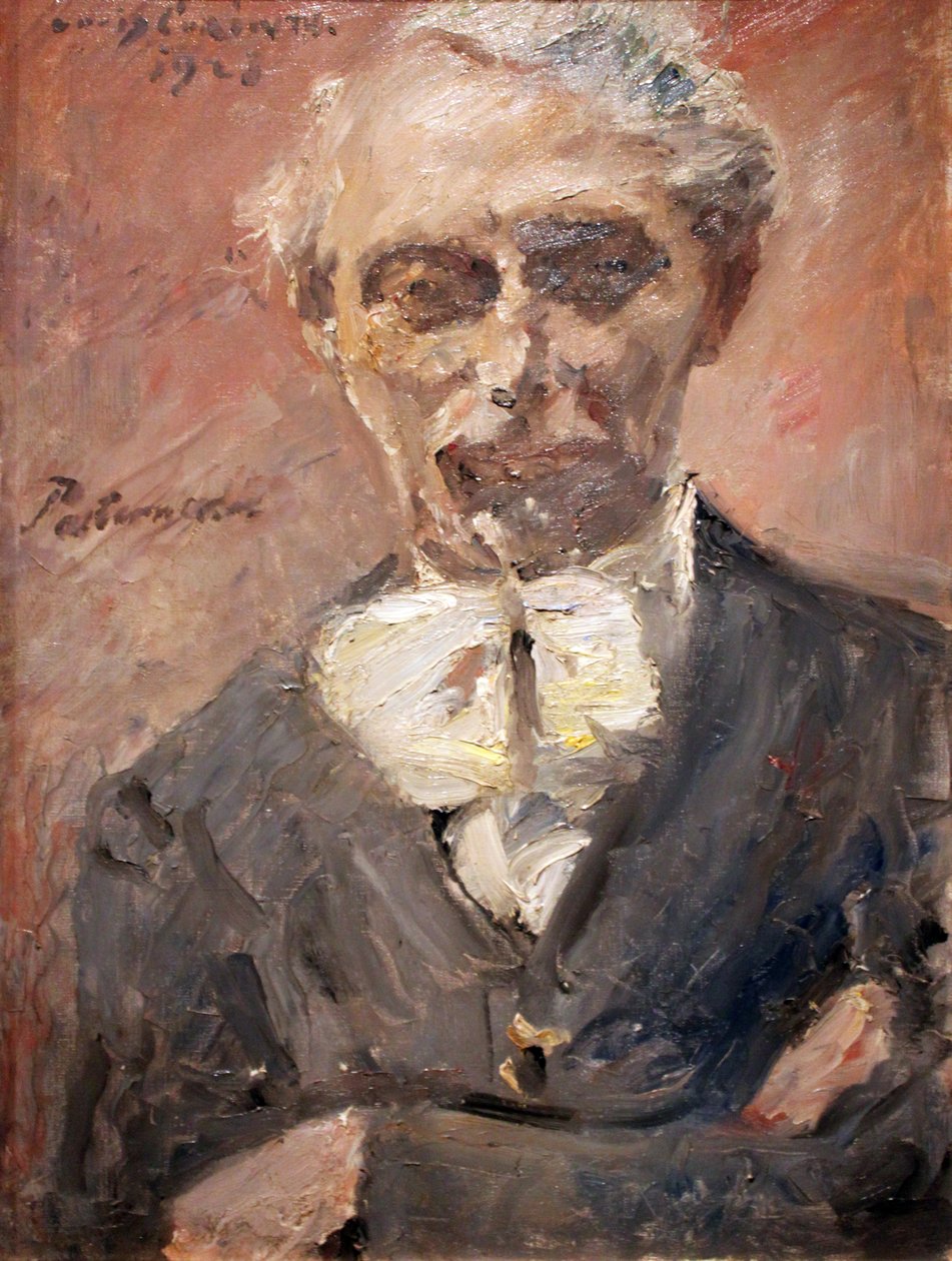 De schilder Leonid Pasternak door Lovis Corinth