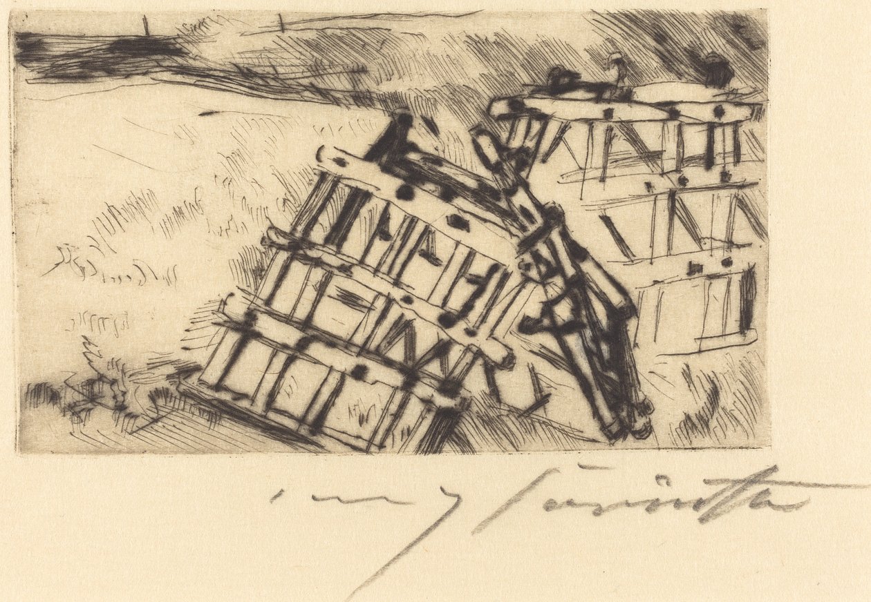 Egge door Lovis Corinth