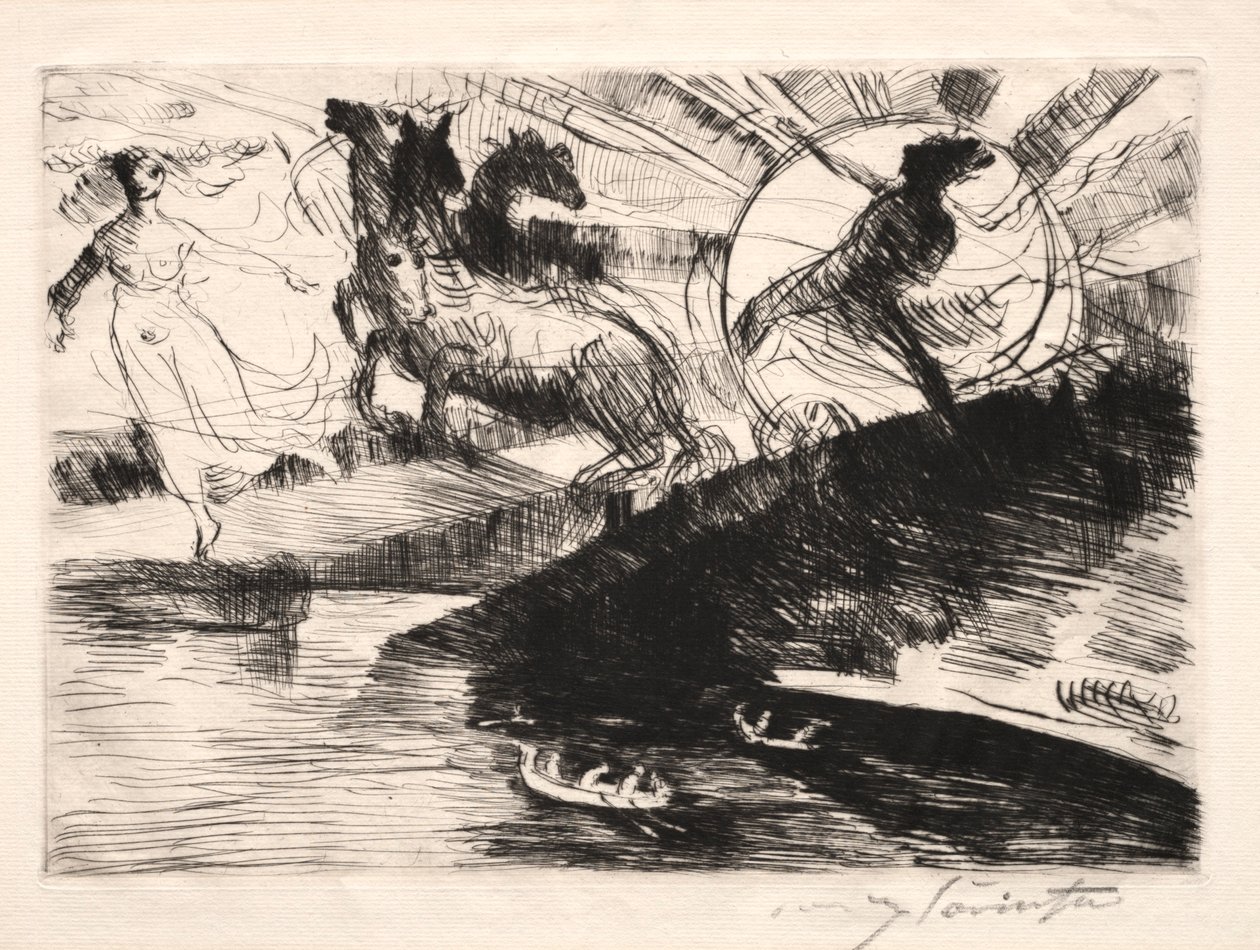 Helios door Lovis Corinth